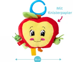 ABC Activity Apfel mit Raupe