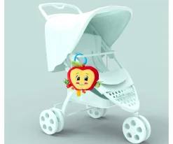 ABC Activity Apfel mit Raupe