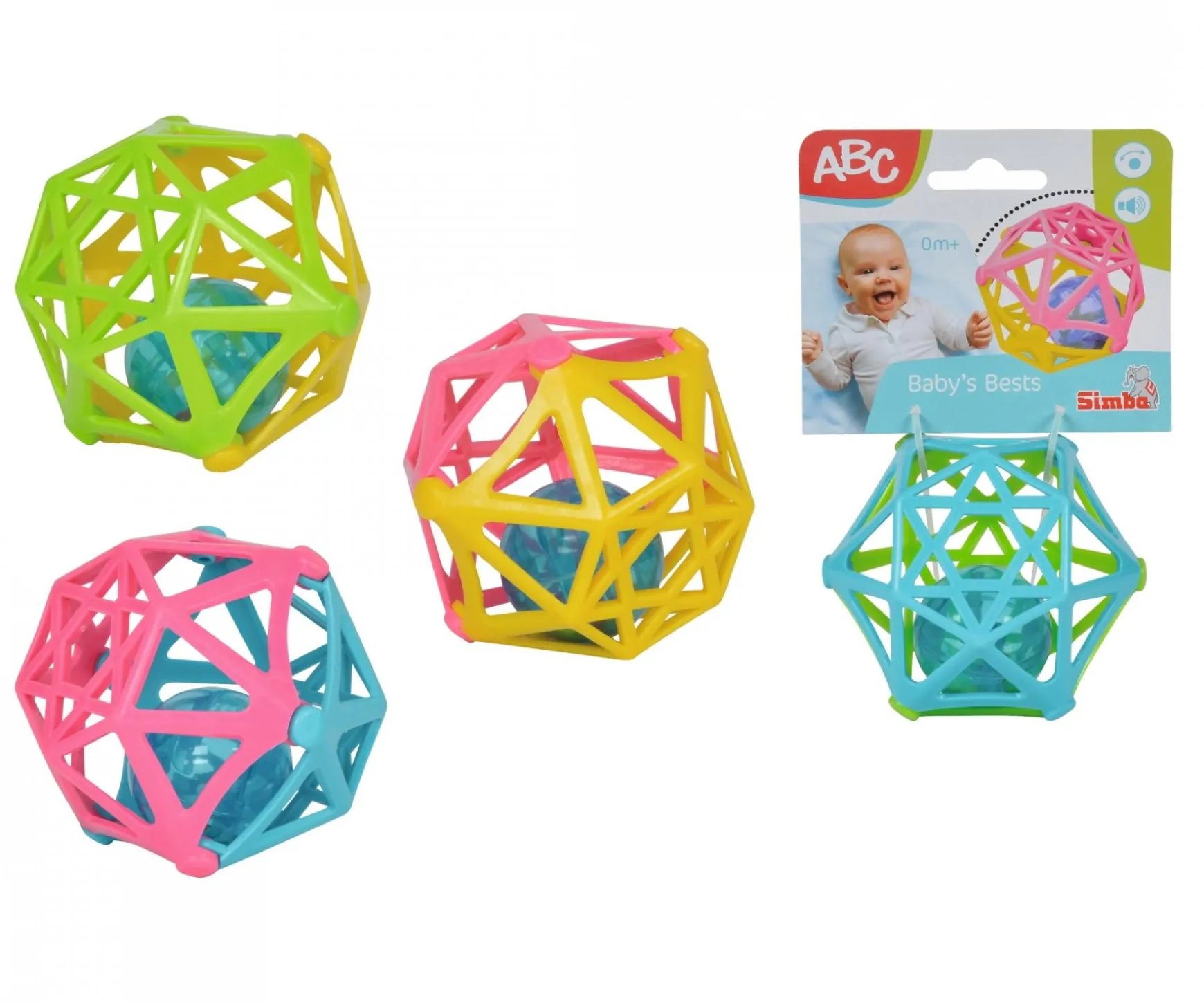 ABC Weicher Greifball, 4-sort.