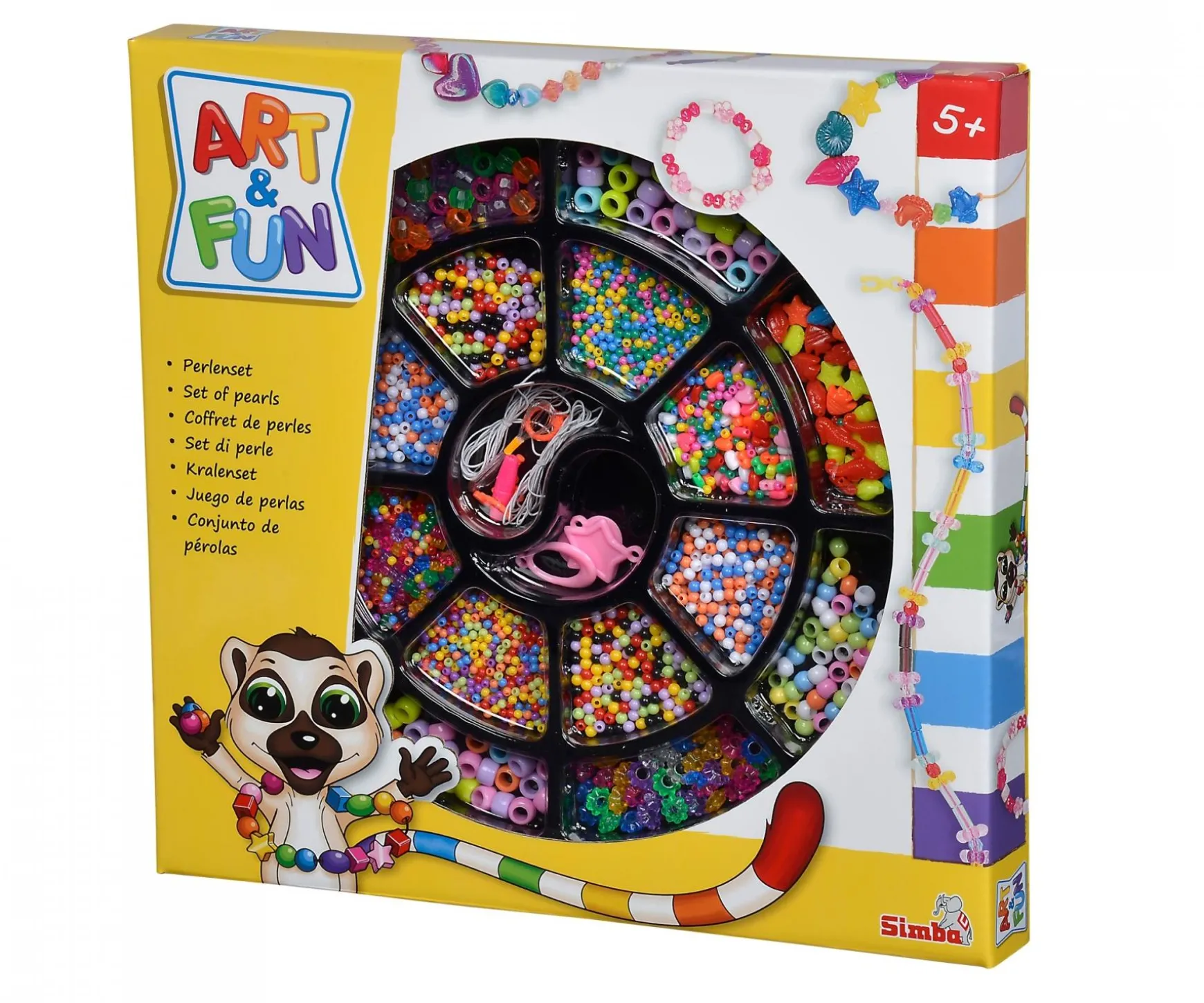 A&F Perlenschmuckset, 2-sort.