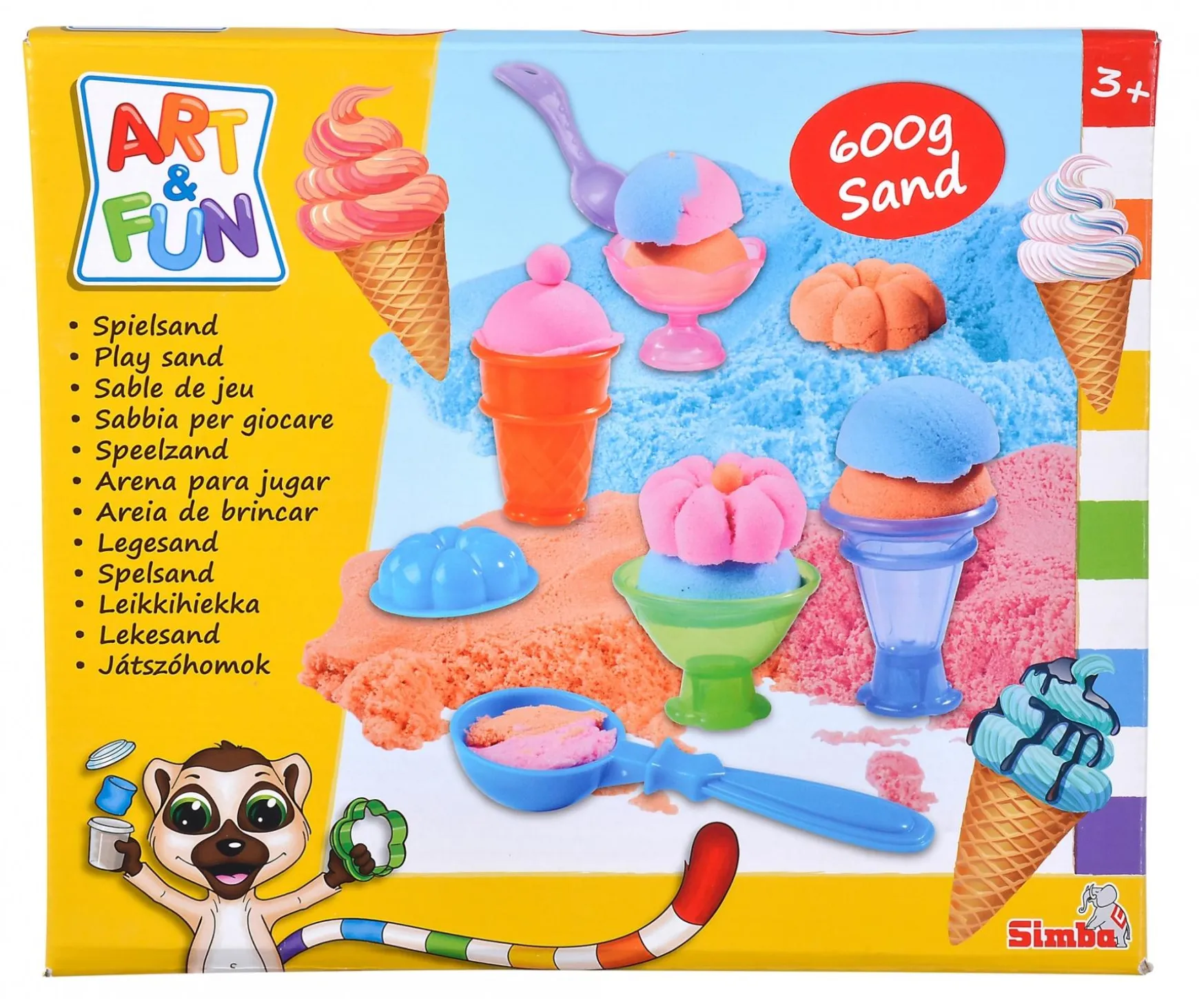 A&F Spielsand Set Eiscreme