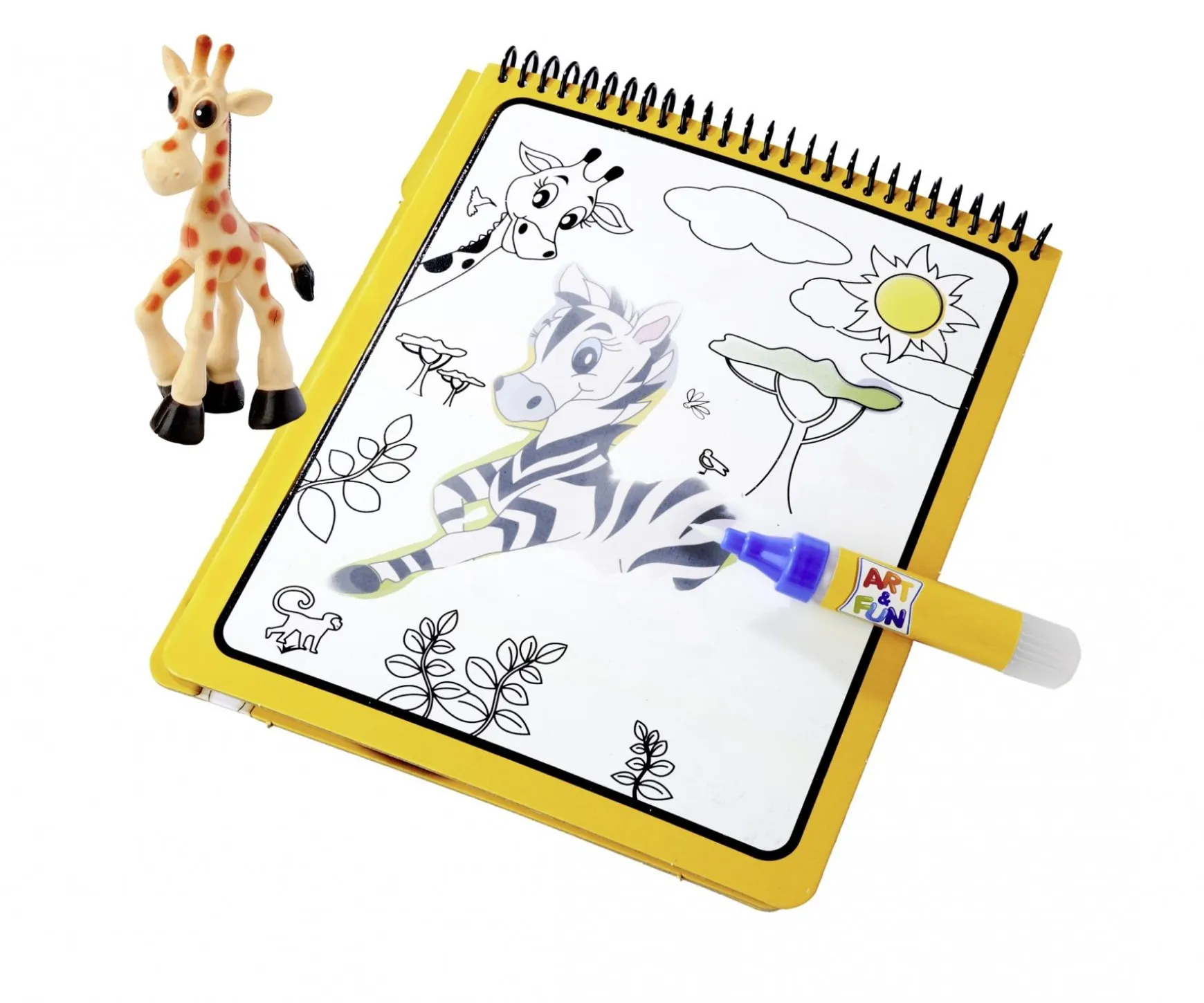 A&F Water Pen Safari Malbuch