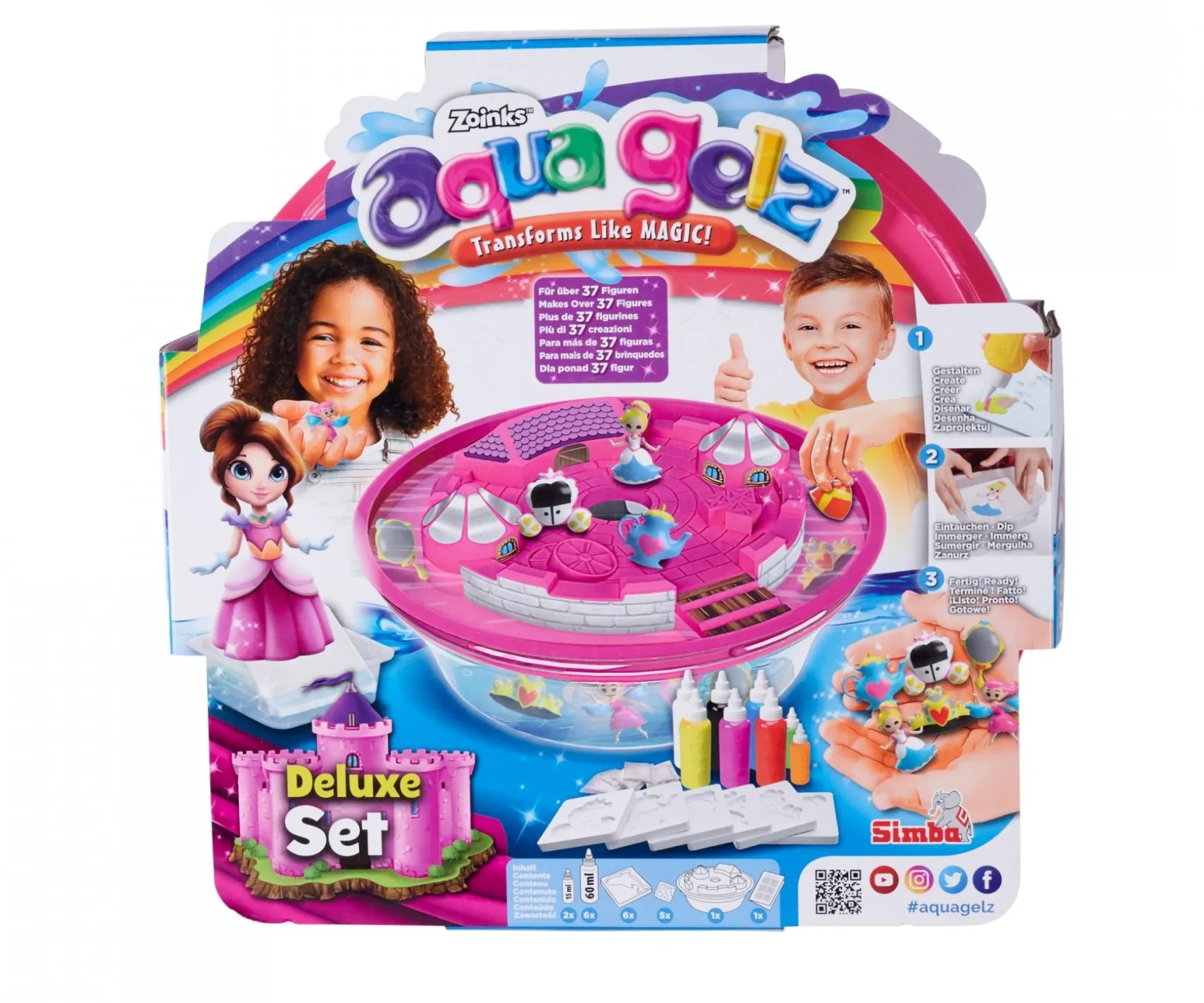 Aqua Gelz Deluxe Prinzessinnen Schloss