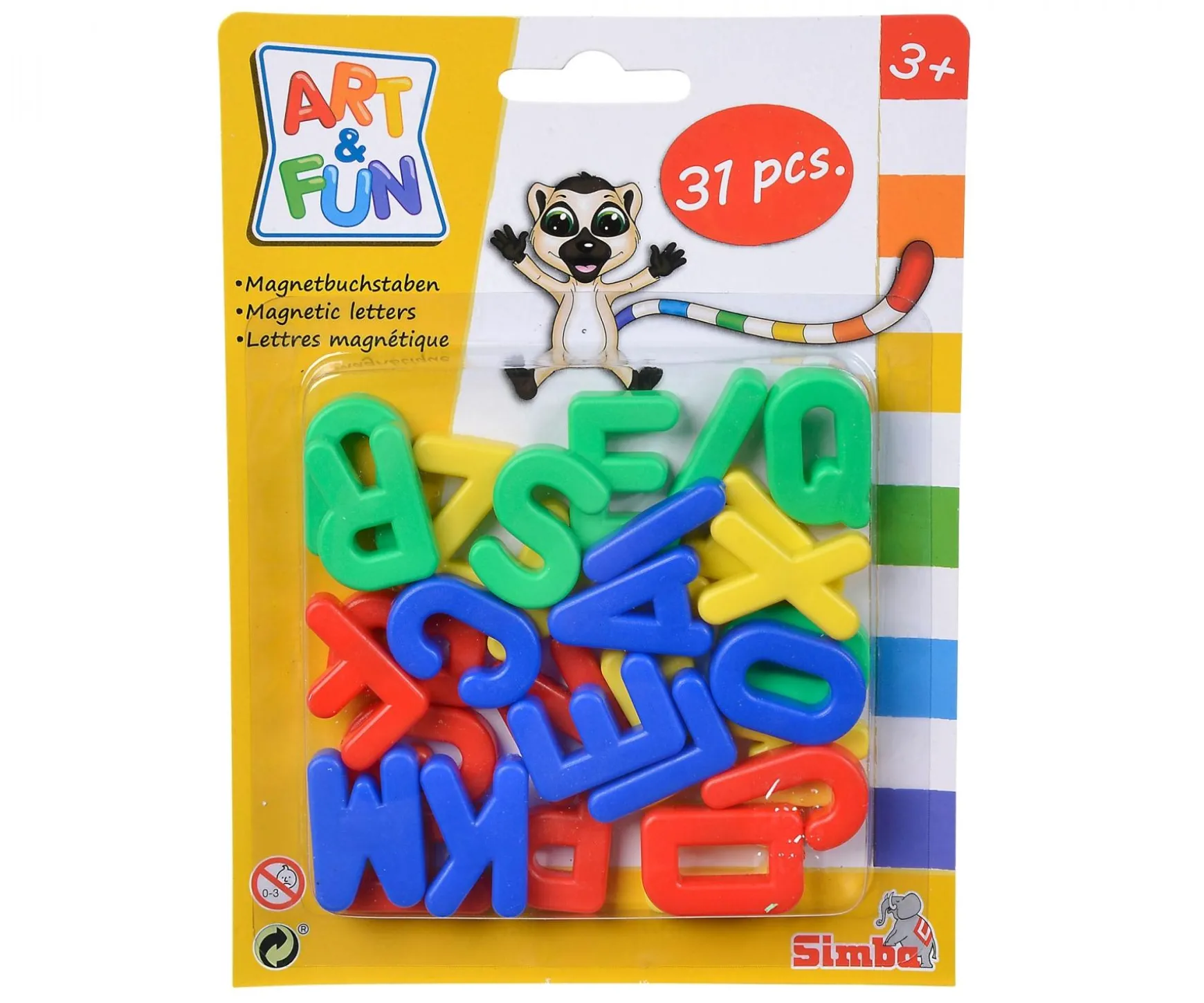 Art & Fun Magnet-Großbuchstaben