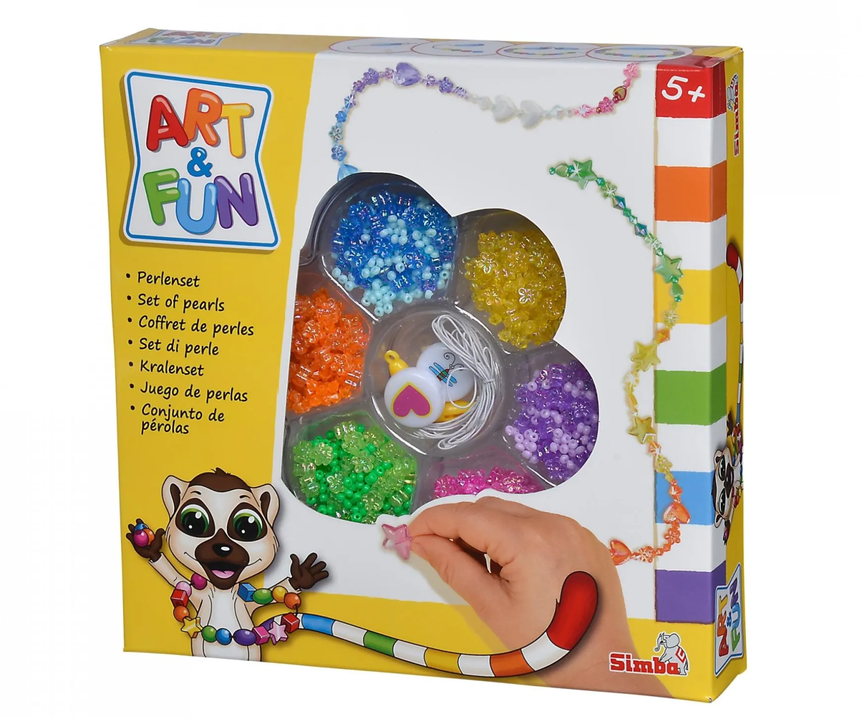 Art & Fun Perlenset, 3-sort.