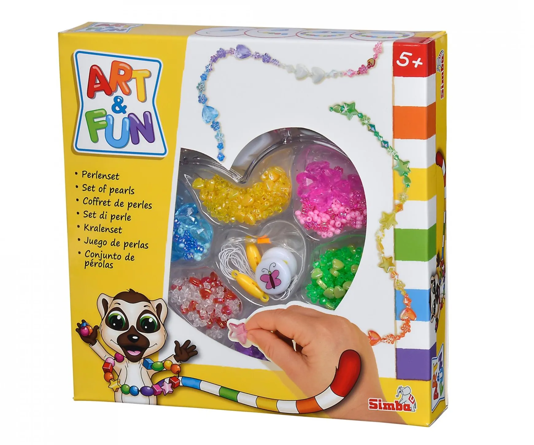 Art & Fun Perlenset, 3-sort.
