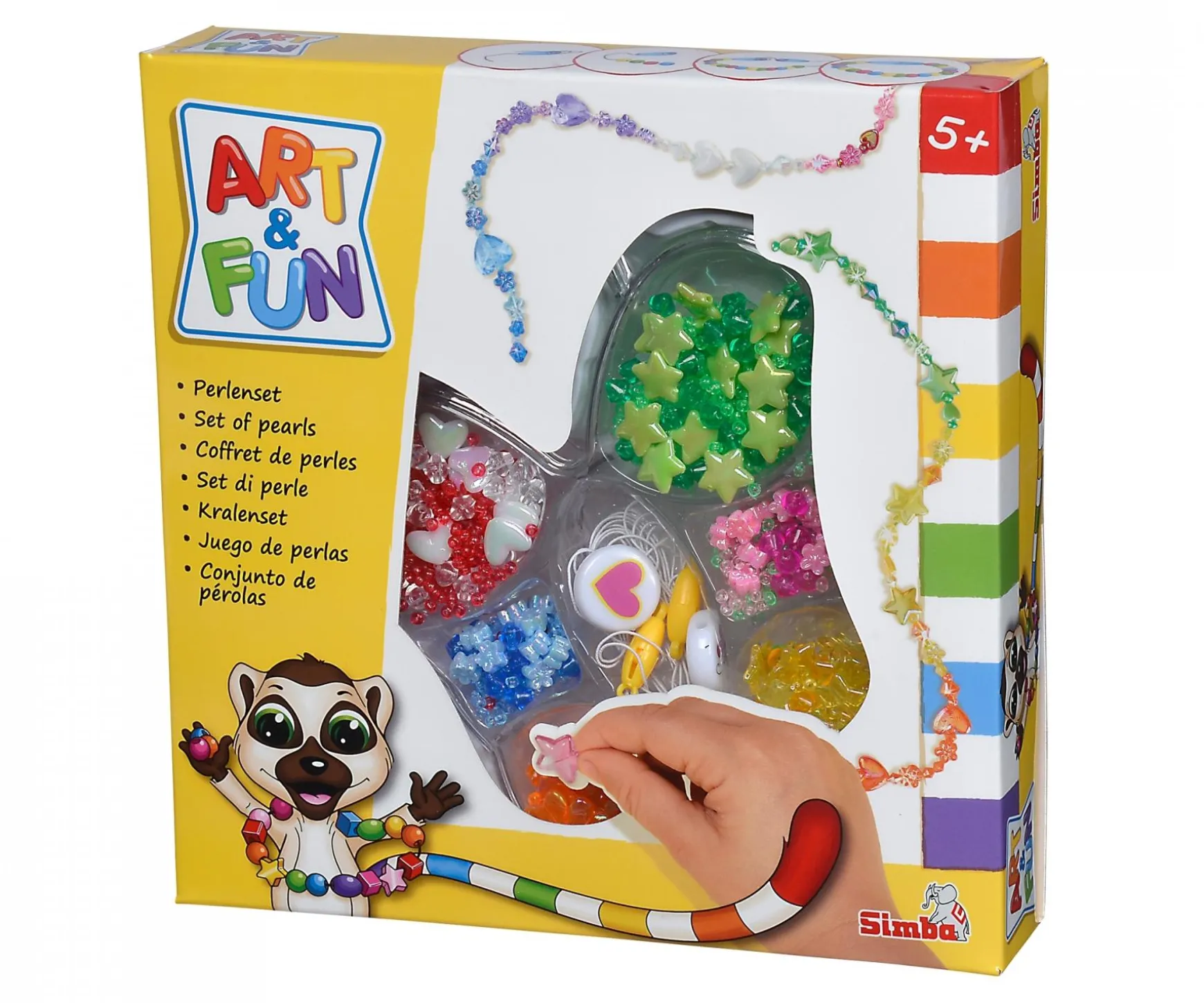Art & Fun Perlenset, 3-sort.