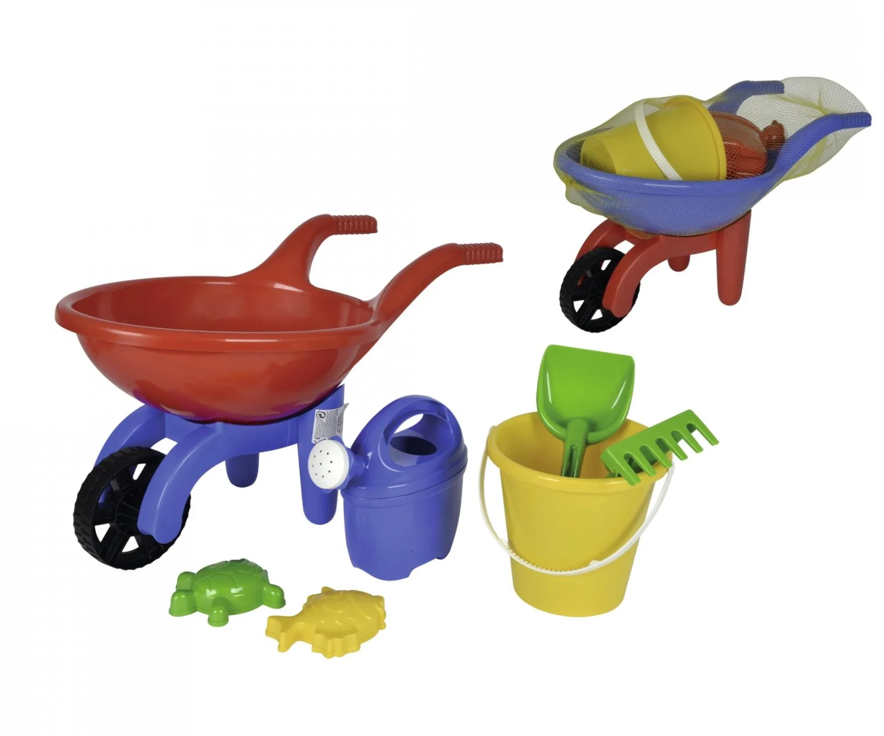 Baby Schubkarre gefüllt, 2-sort.