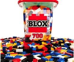 Blox - 700 Bausteine bunt - incl. Box - kompatibel mit bekannten Spielsteinen