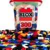 Blox - 300 Bausteine bunt - incl. Box - kompatibel mit bekannten Spielsteinen