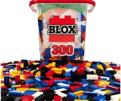 Blox - 300 Bausteine bunt - incl. Box - kompatibel mit bekannten Spielsteinen