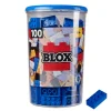 Blox - 100 8er Bausteine blau - kompatibel mit bekannten Spielsteinen
