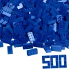 Blox - 500 8er Bausteine blau - kompatibel mit bekannten Spielsteinen