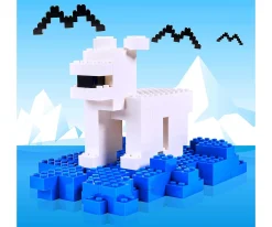 Blox - 1000 4er Bausteine blau - kompatibel mit bekannten Spielsteinen