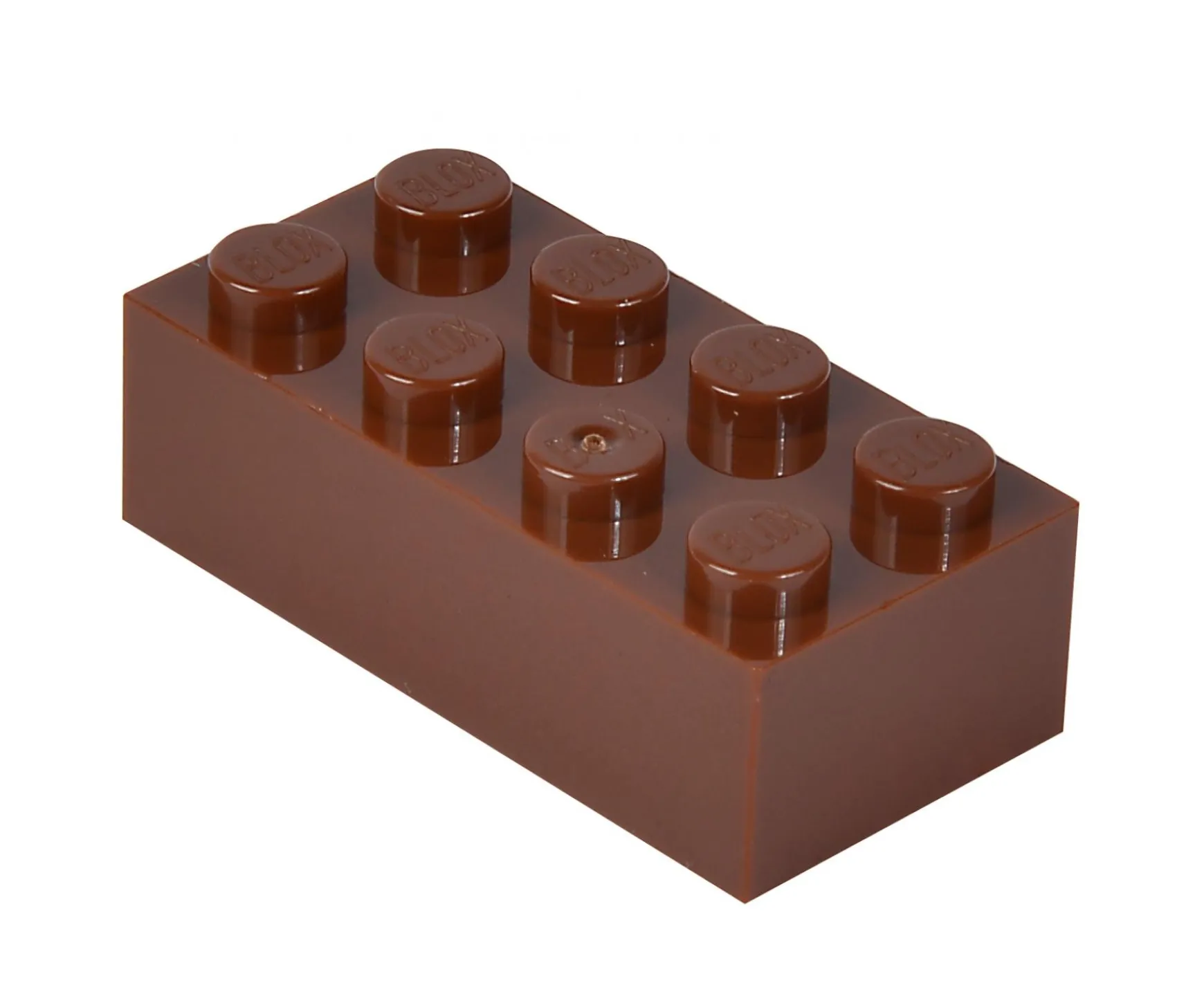 Blox - 40 8er Bausteine braun - kompatibel mit bekannten Spielsteinen