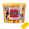 Blox - 40 8er Bausteine gelb - kompatibel mit bekannten Spielsteinen