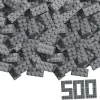 Blox - 500 8er Bausteine grau  - kompatibel mit bekannten Spielsteinen