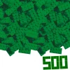 Blox - 500 8er Bausteine grün  - kompatibel mit bekannten Spielsteinen
