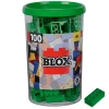 Blox - 100 8er Bausteine grün - kompatibel mit bekannten Spielsteinen