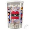 Blox - 100 8er Bausteine weiß - kompatibel mit bekannten Spielsteinen