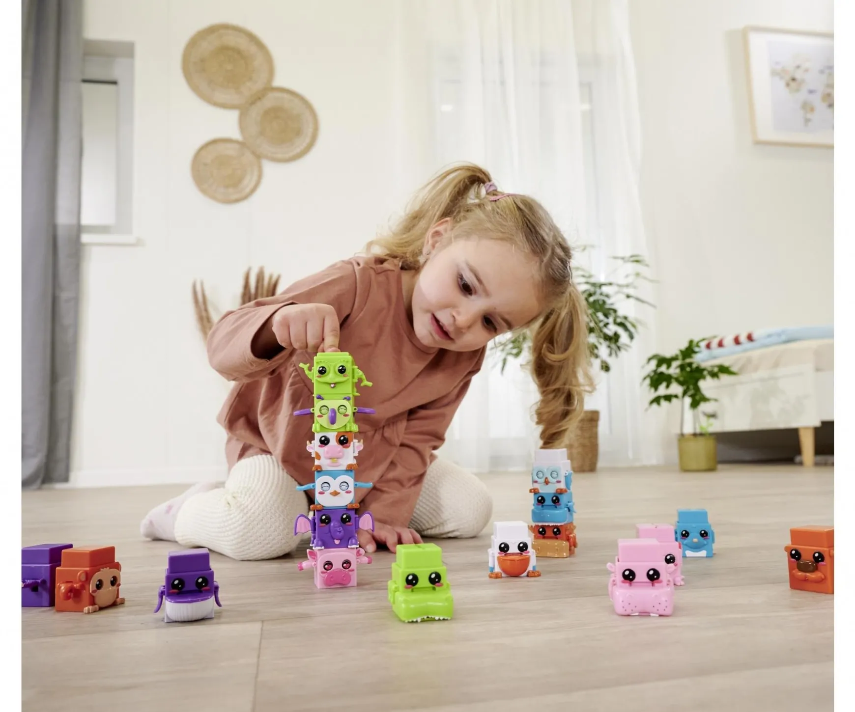 Bloxies Spielfiguren Serie 1, 4 Stück