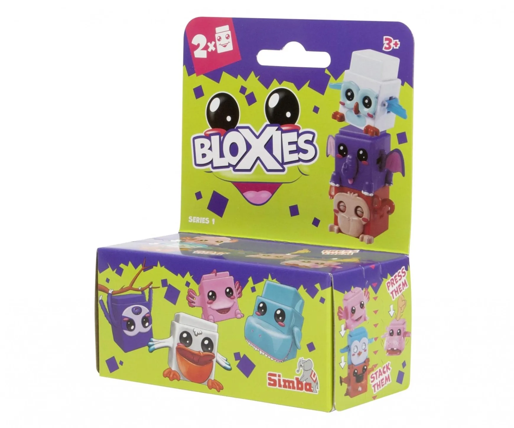 Bloxies Spielfiguren Serie 1, 2 Stück