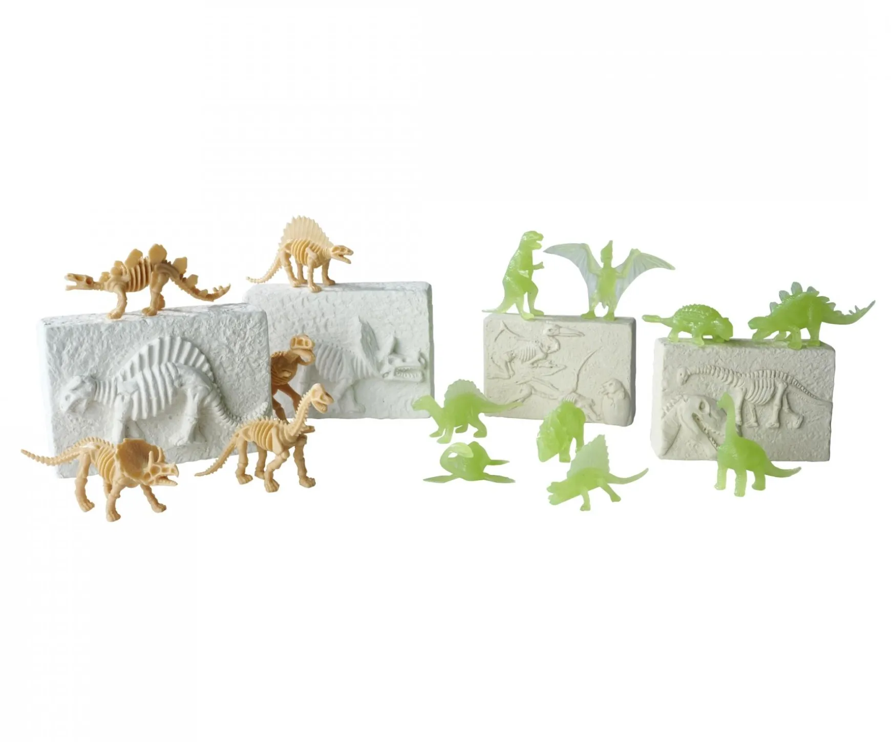 Dino Großes Ausgrabungsset, 4 Stück
