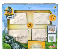 Dino Großes Ausgrabungsset, 4 Stück