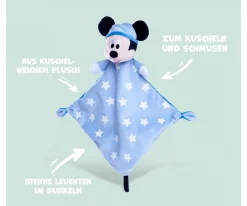 Disney Gute Nacht Mickey GID Schmusetuch
