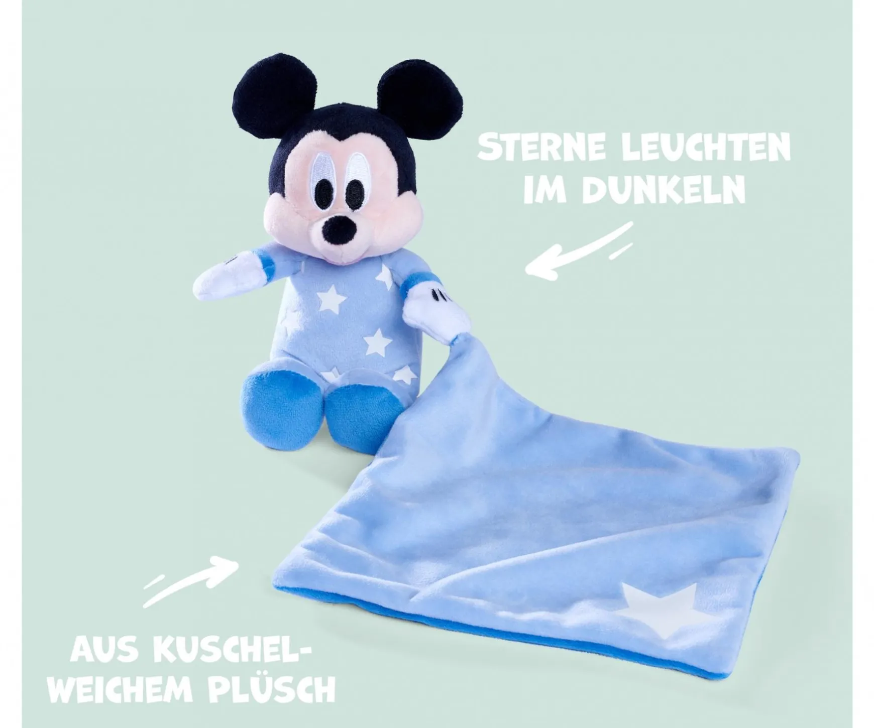 Disney Gute Nacht Mickey GID, Mickey