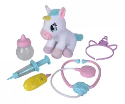 Doktorkoffer mit Plüsch Einhorn