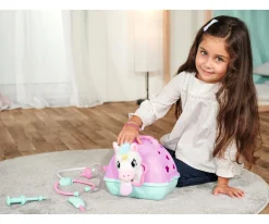Doktorkoffer mit Plüsch Einhorn
