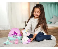Doktorkoffer mit Plüsch Einhorn