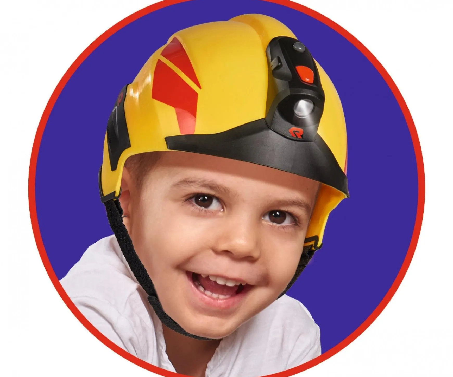 Feuerwehr Helm Rosenbauer mit Licht