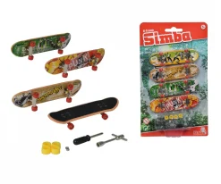 Finger Skateboard 4er Set