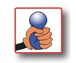 Klebeball, 2-sort.
