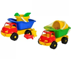 LKW Kipper gefüllt, 2-sort.