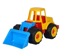 LKW Kipper mit Bagger