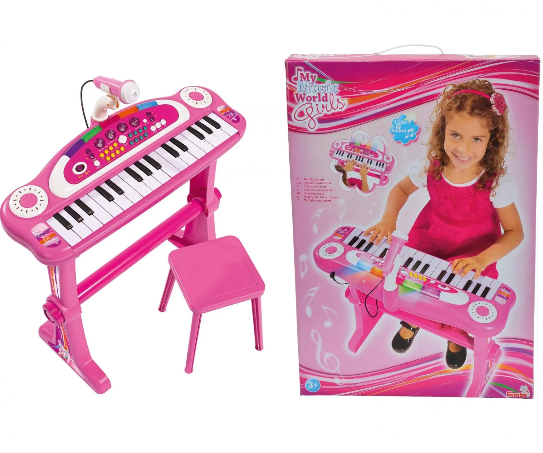 My Music World Girls Standkeyboard