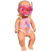 New Born Baby Badepuppe