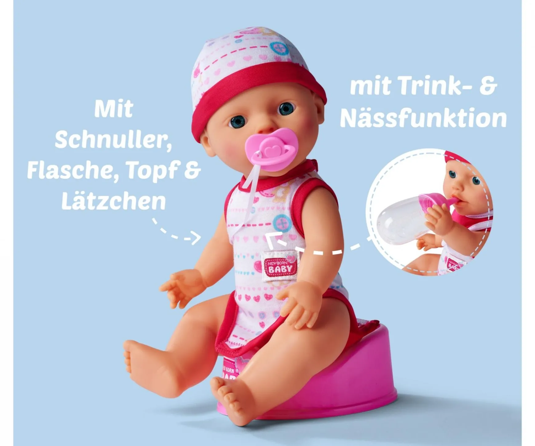 New Born Baby Entzückendes Baby Set, 2-sort.