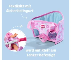 New Born Baby Fahrradsitz mit Gurt