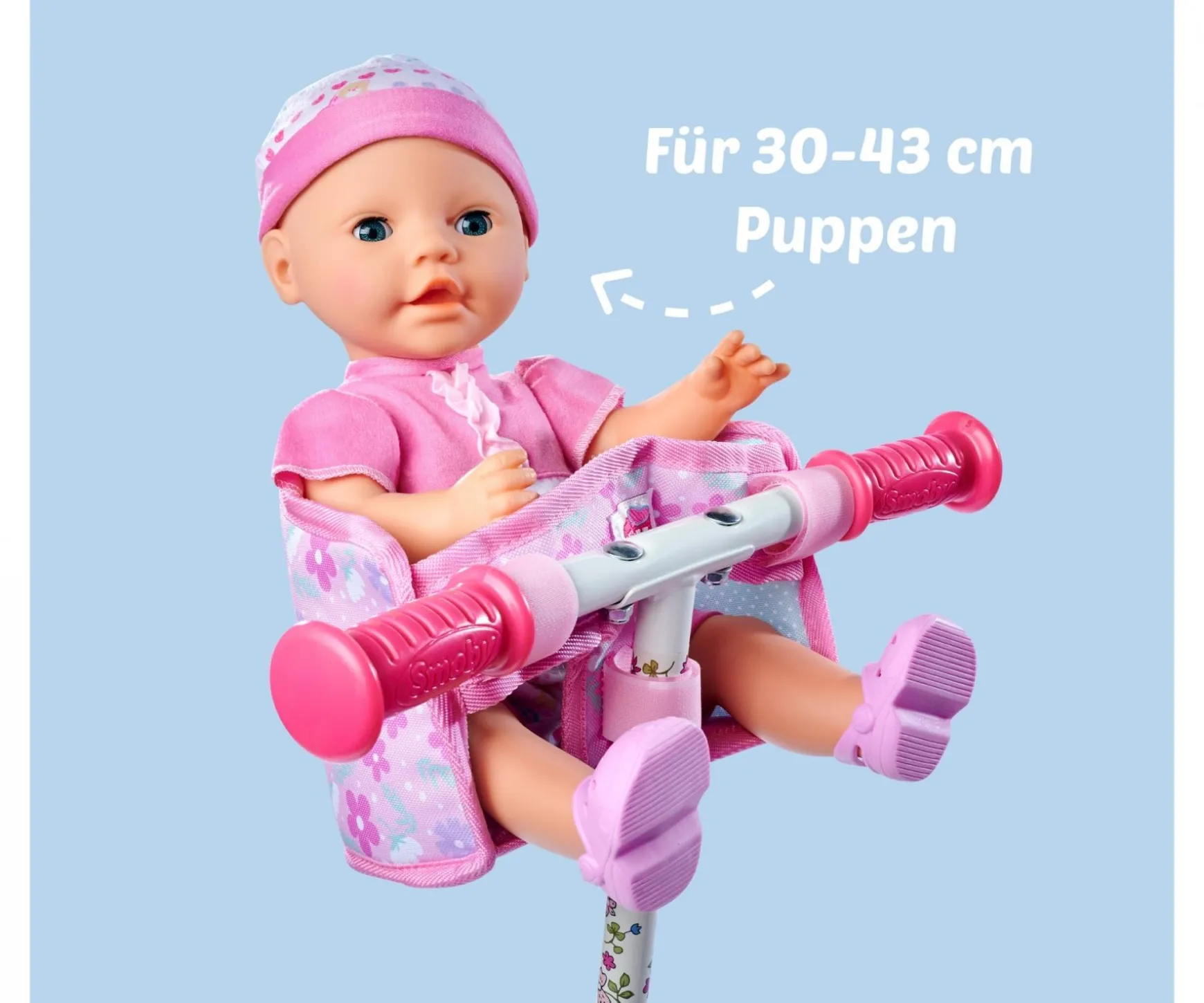 New Born Baby Fahrradsitz mit Gurt