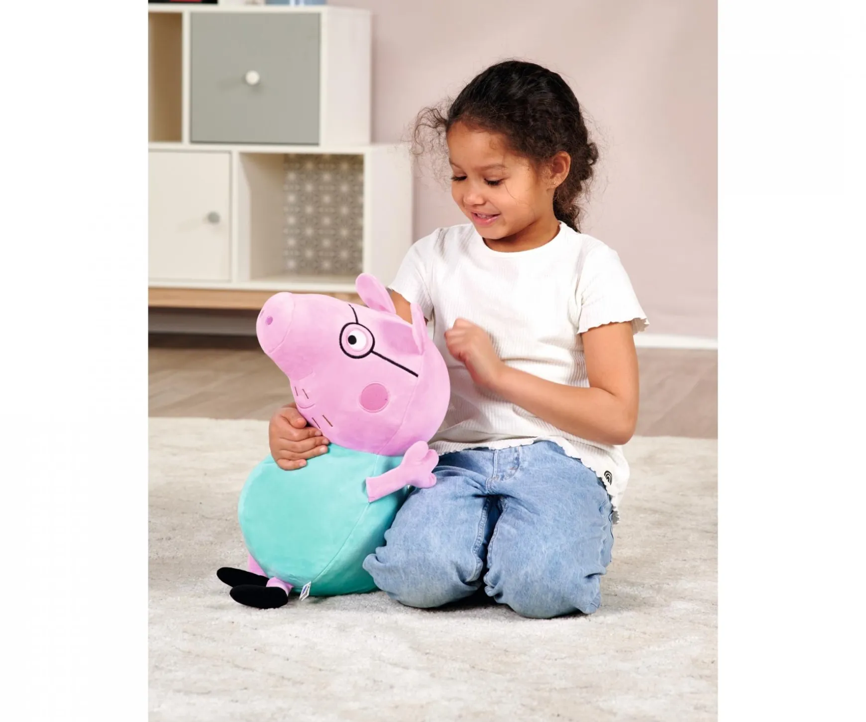Peppa Pig Plüsch Papa Wutz, 37cm