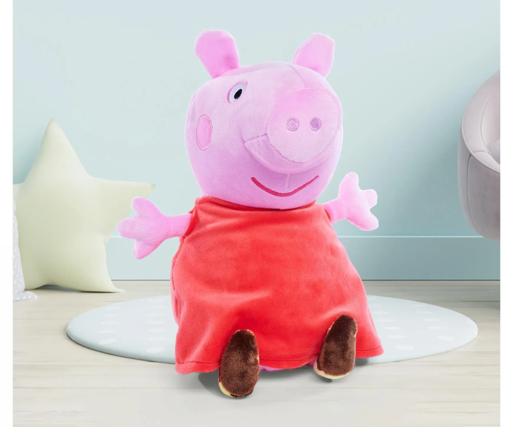 Peppa Pig Plüsch Peppa mit Sound, 25cm