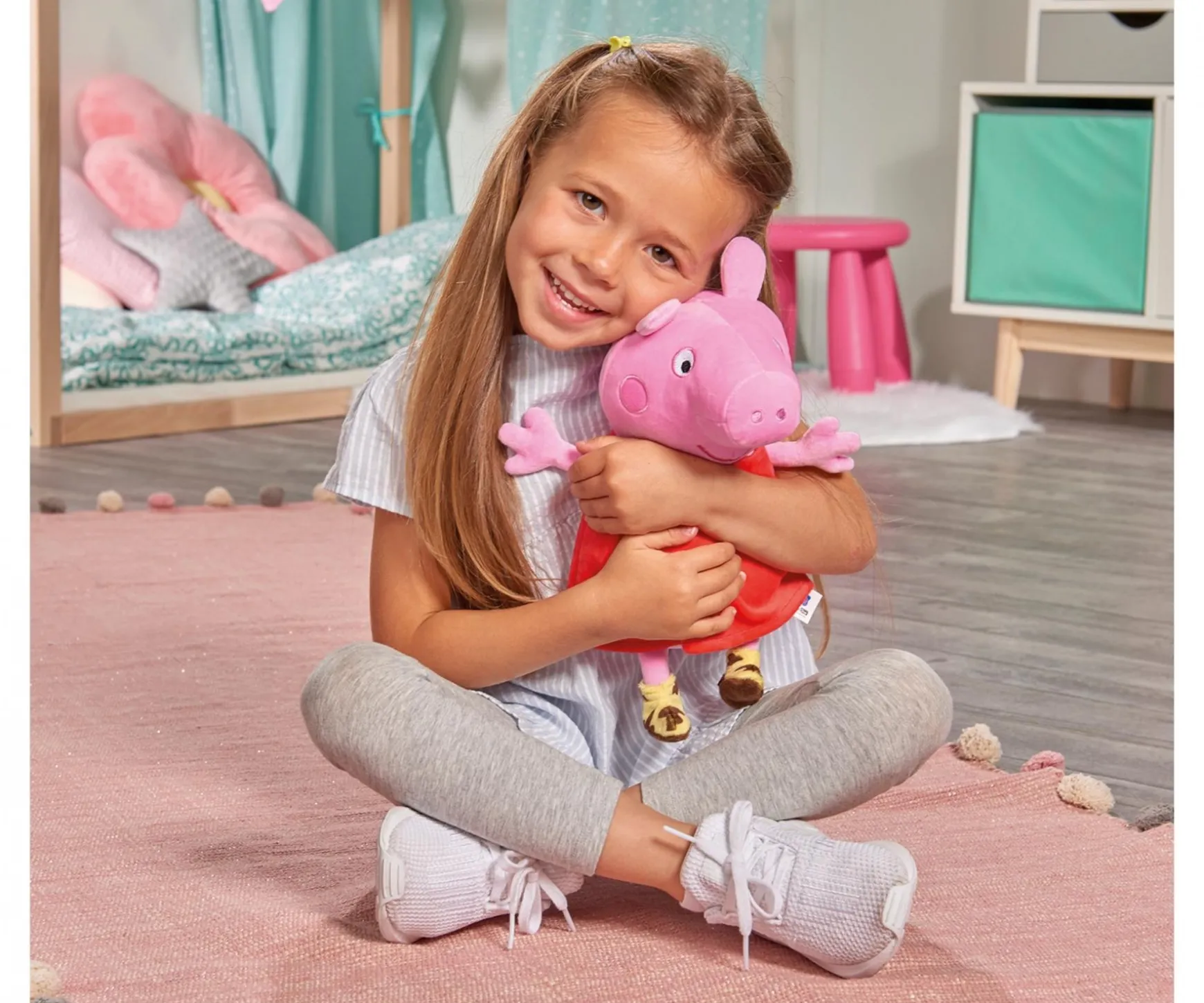 Peppa Pig Plüsch Peppa mit Sound, 25cm