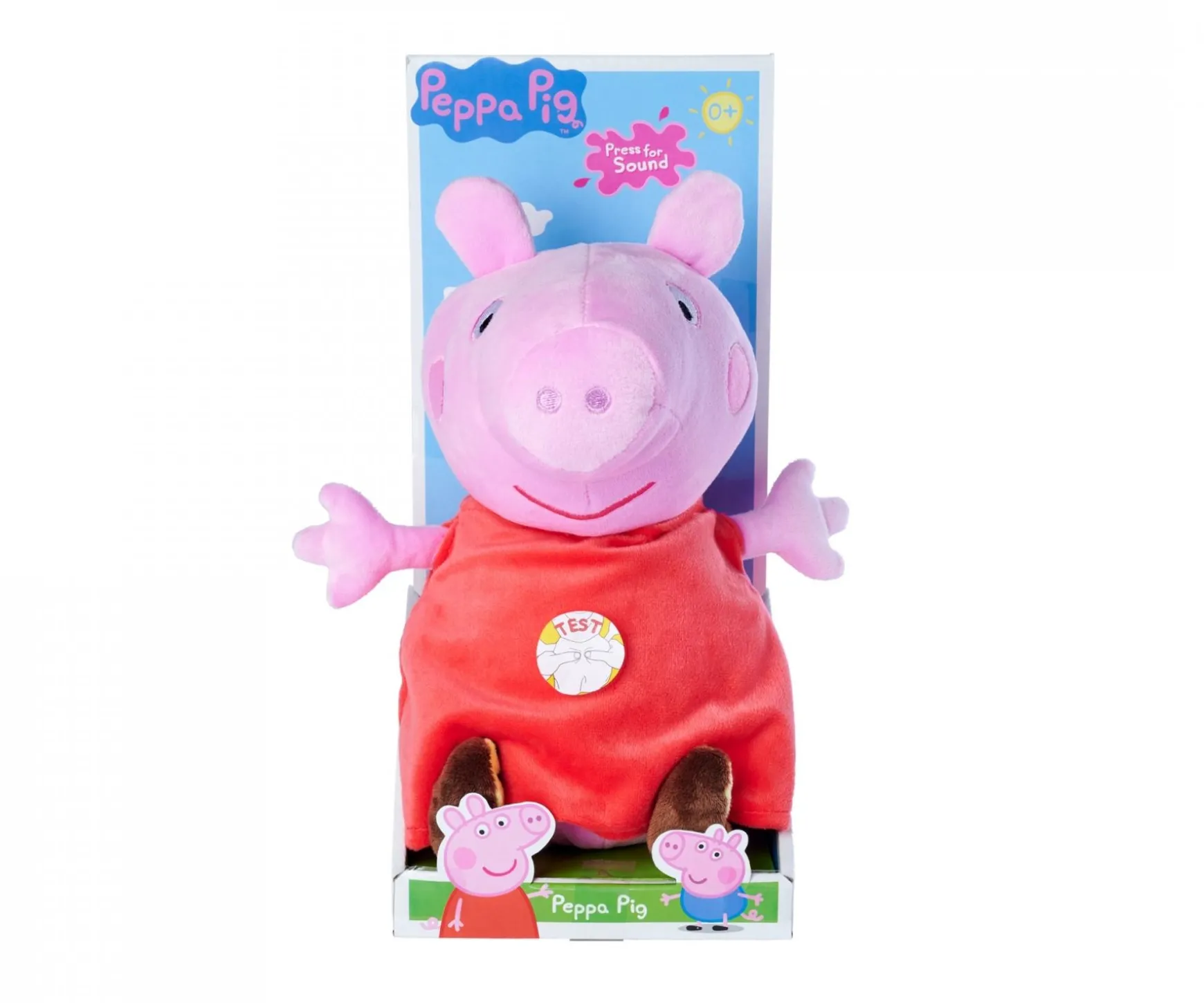 Peppa Pig Plüsch Peppa mit Sound, 25cm