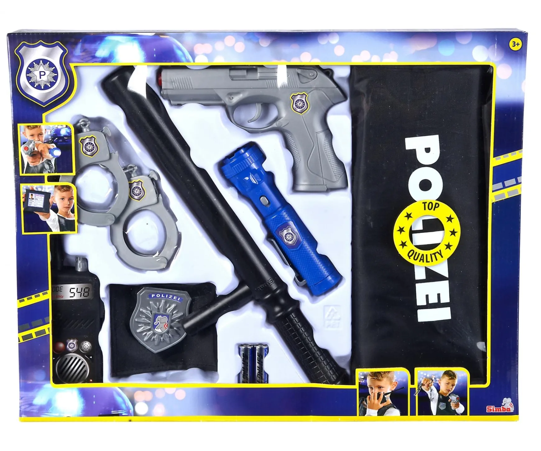 Polizei Einsatz-Set