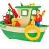 Sam Charlies Fischerboot mit Figur