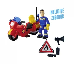 Sam Feuerwehr Motorrad mit Figur